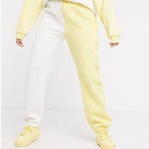 ASOS Daisy Street colorblock joggers, size 8, NWT